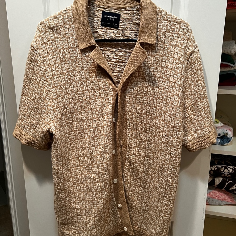 Abercrombie Button Down Sweater Shirt